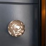 Black terrazzo knob