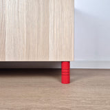 Möbelbeine STRIPES | rot