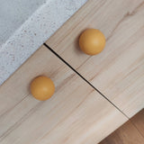 Yellow knobs for kids room