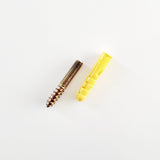 Oranger Wandhaken DROP | Holz
