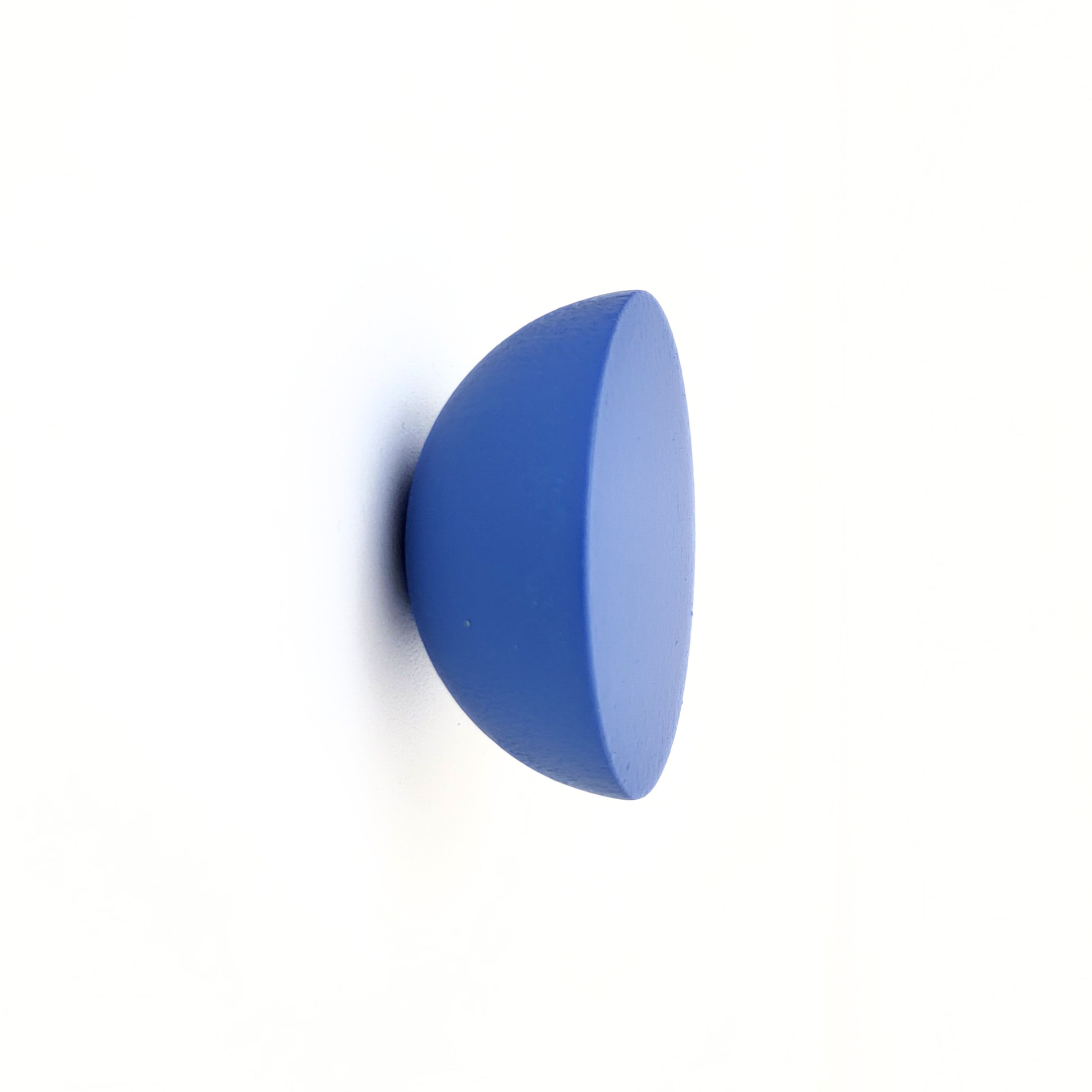 Blue cabinet knob