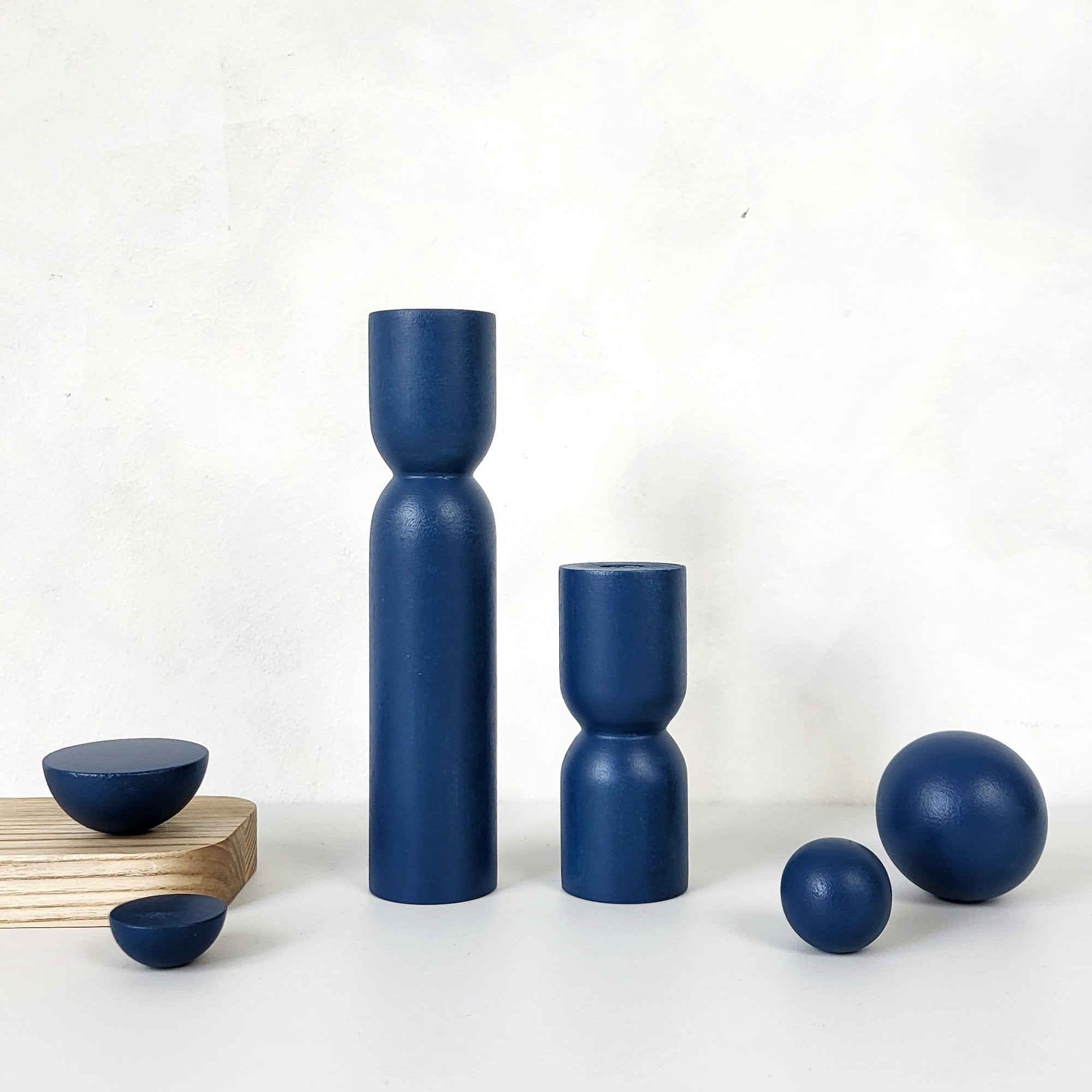 royal blue legs and knobs for furniture
