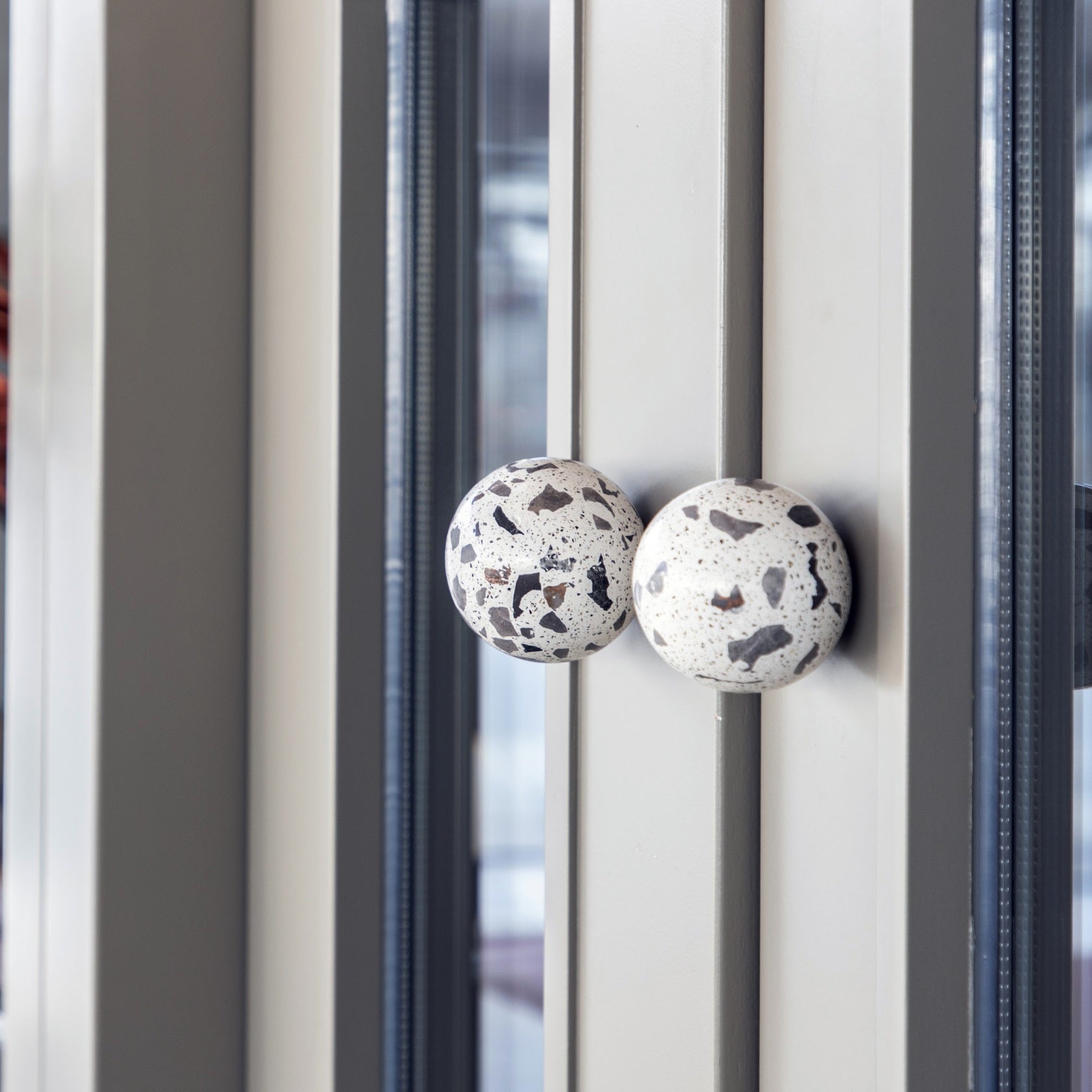 Window terazzo knob