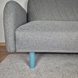 turquoise sofa legs