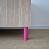 Straight furniture legs | pink