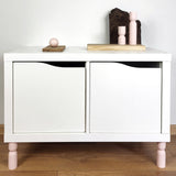 pink nursery room furniture hardware