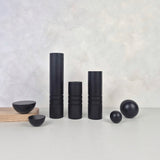 Furniture legs STRIPES | black