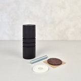 Furniture legs STRIPES | black