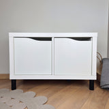 Furniture legs STRIPES | black