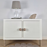 Apvali rankenėlė BALANCE | rusva