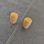 Oak wood cabinet knobs