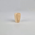 Oak wood cabinet knob