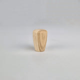 Oak wood cabinet knob