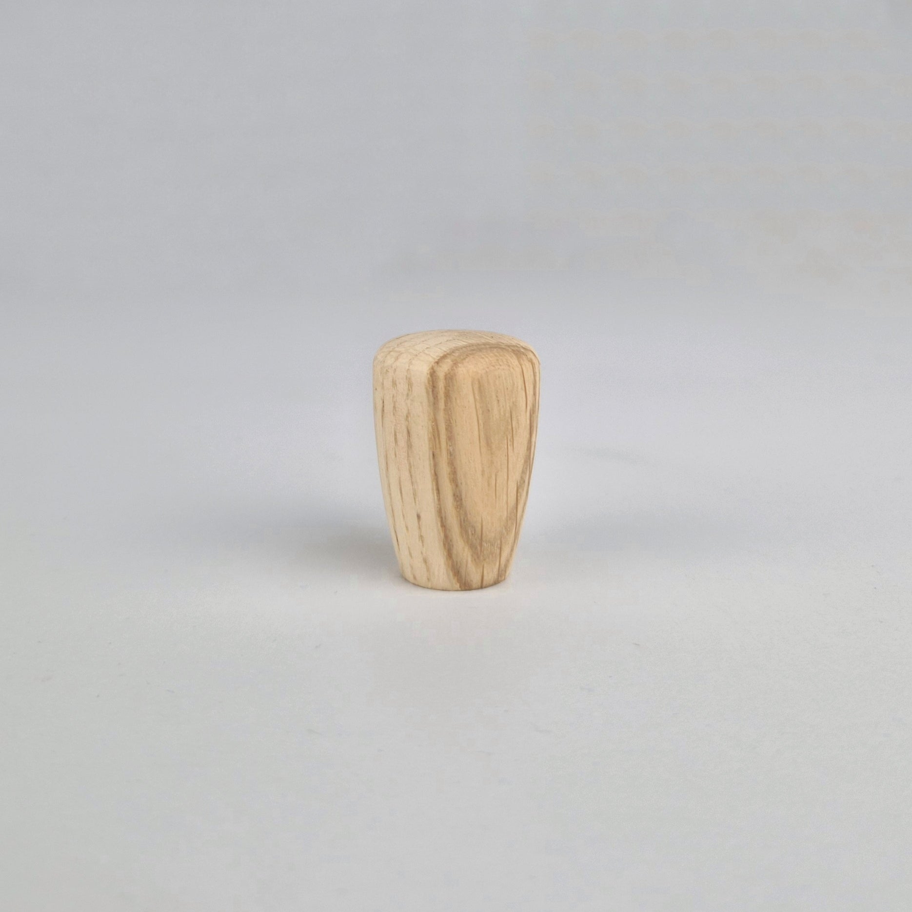 Oak wood cabinet knob