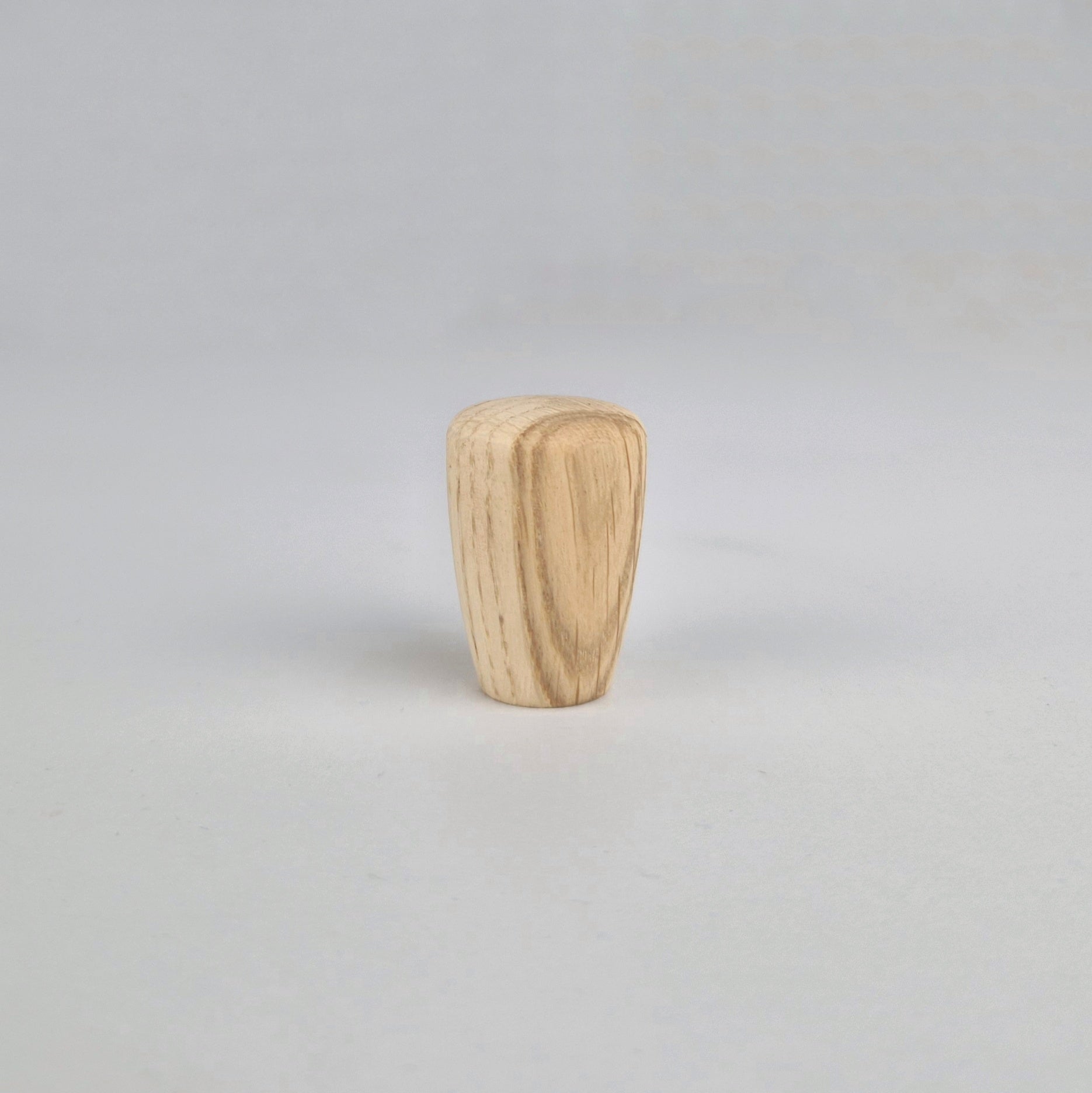 Oak wood cabinet knob