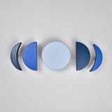 Wall hook MOON | light blue