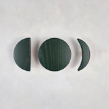 Wall hook MOON | dark green
