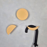 Wall hook MOON | yellow