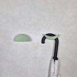 Wall hook MOON | green
