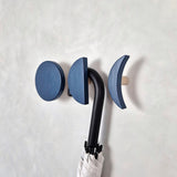 Wall hook MOON | dark blue