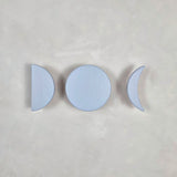 Wall hook MOON | light blue