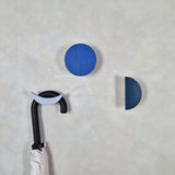 Wall hook MOON | light blue