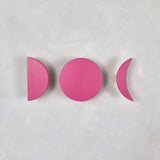 Wall hook MOON | fuchsia