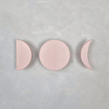 Wall hook MOON | light pink