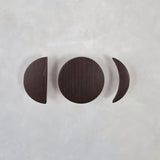 Wall hook MOON | brown