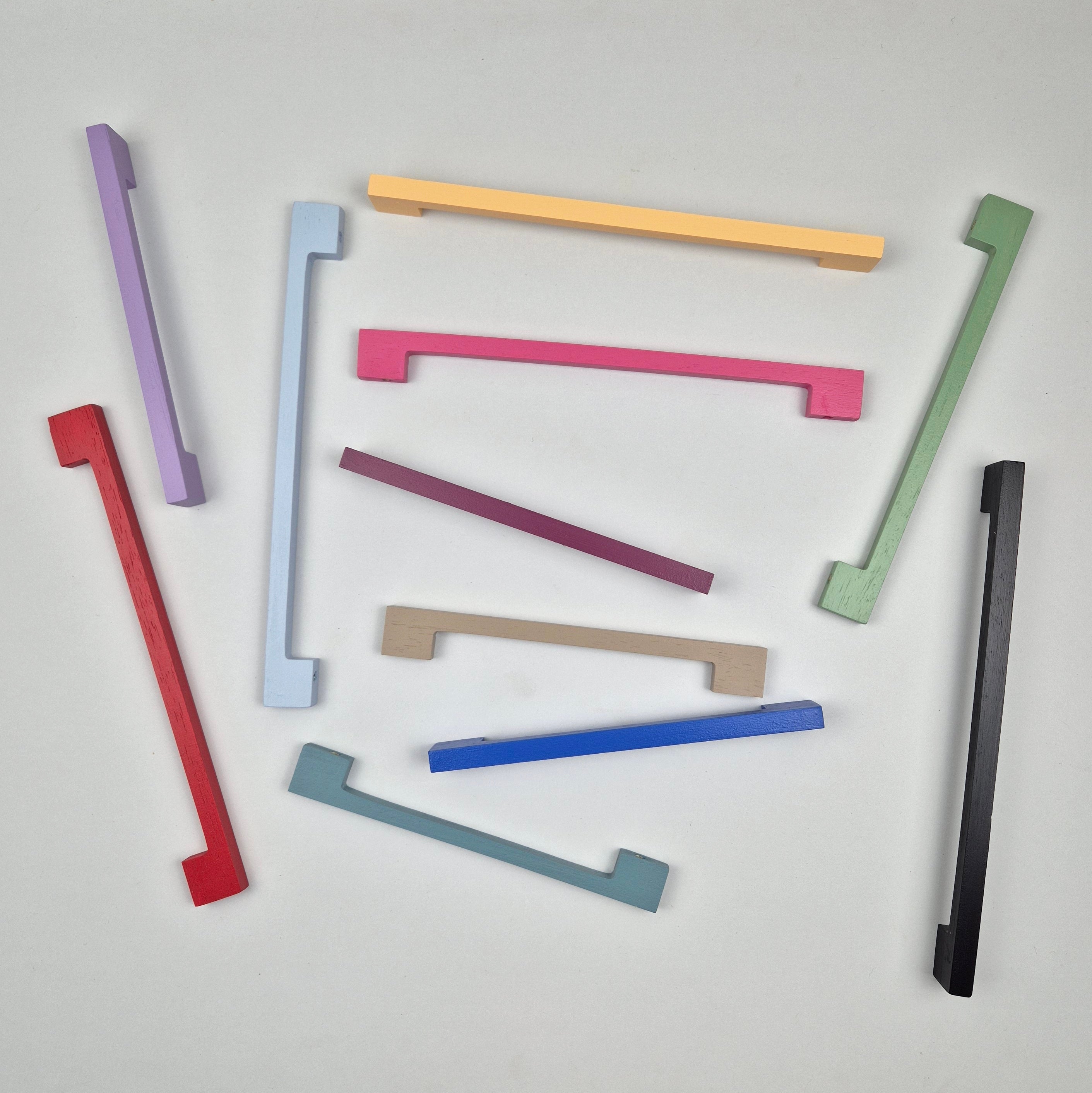 Long thin cabinet handles