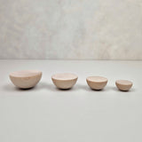 Wooden flat round knob BALANCE