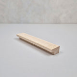 L shape wooden handle