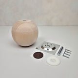 Wooden ball furniture leg