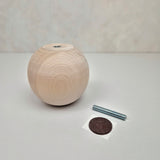 Wooden ball furniture leg