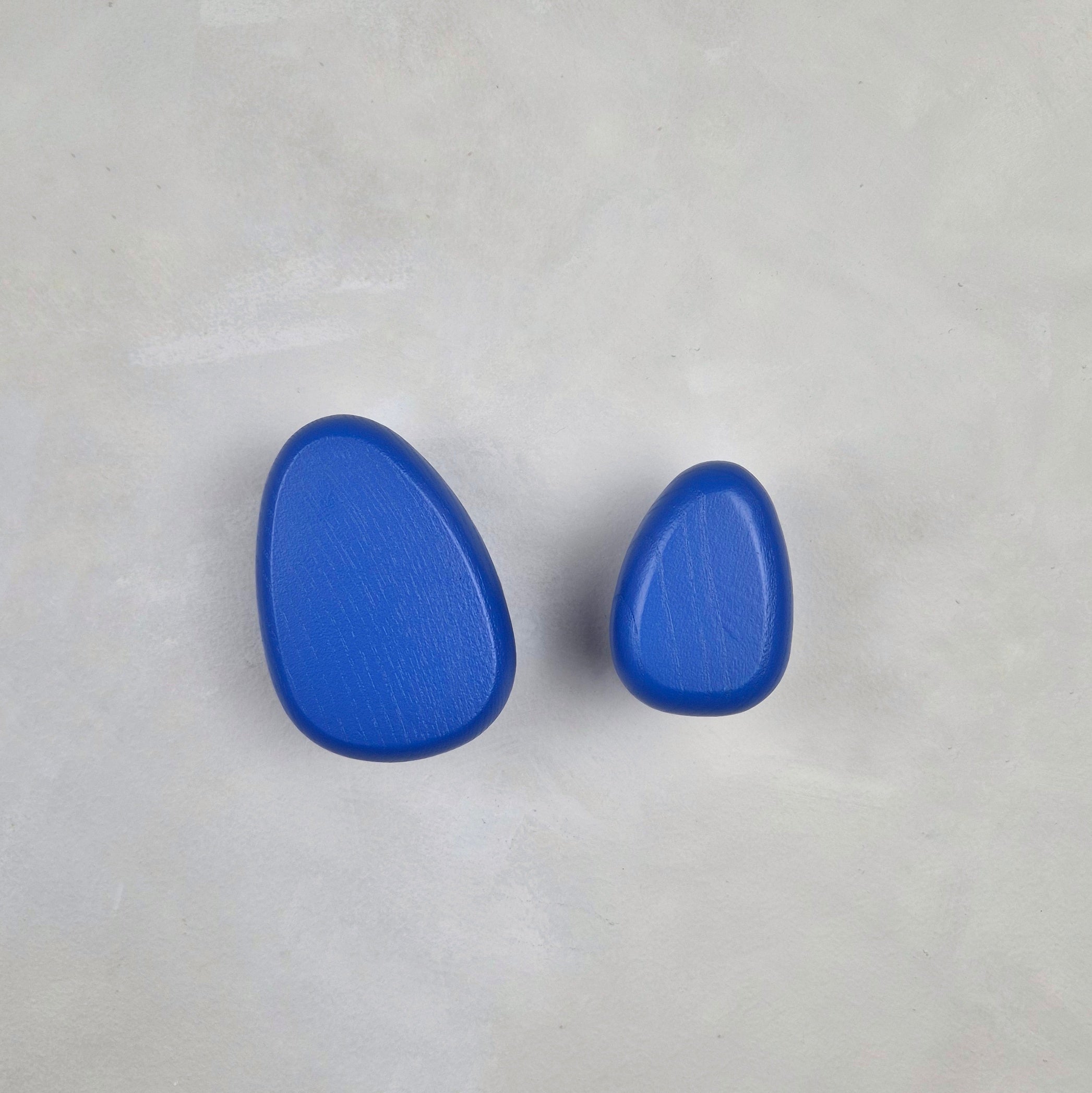 Blue wall hooks