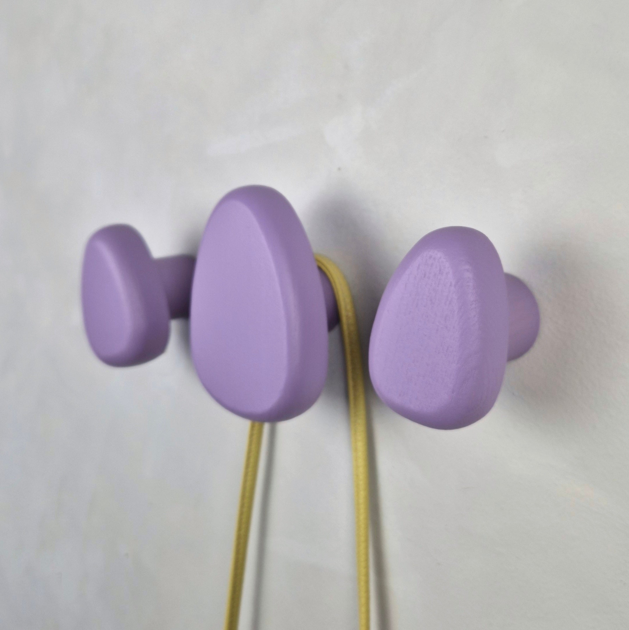 Purple wall hooks DROP