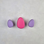 Pink, purple wall hooks DROP