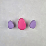 Pink, purple wall hooks DROP