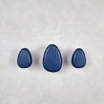 Dark blue wall hooks