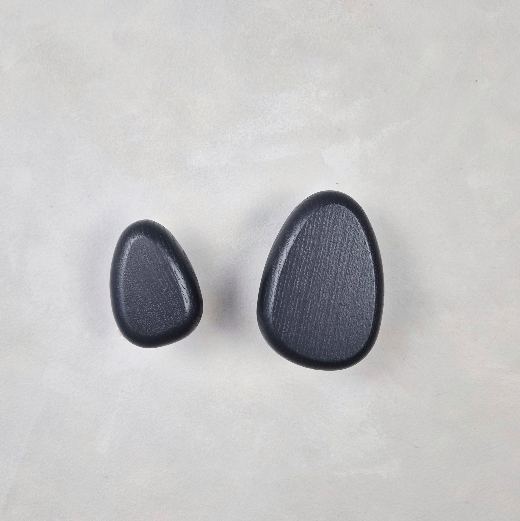 Dark grey wall hooks