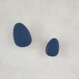 Dark blue wall hook DROP