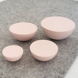 Flat round knob BALANCE | light pink