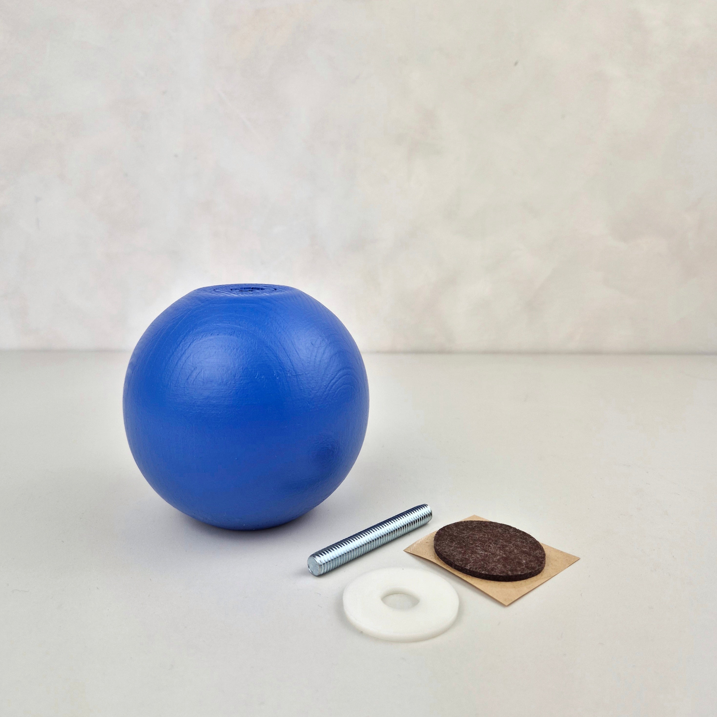 Kugelmöbelbeine | blau