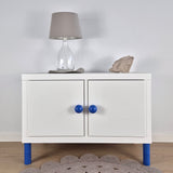 Furniture legs STRIPES | blue