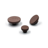 Dark brown cabinet knobs 