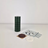 Furniture legs STRIPES | dark green