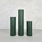 Furniture legs STRIPES | dark green