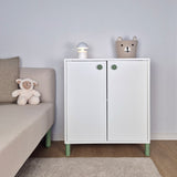 Furniture legs STRIPES | light green