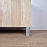 Furniture legs STRIPES | gray