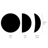 Wall hook MOON | white